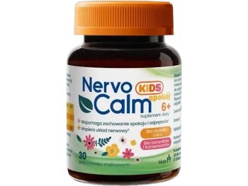 Zdjęcie produktu Nervo Calm Kids spokój, smak malinowy, żelki