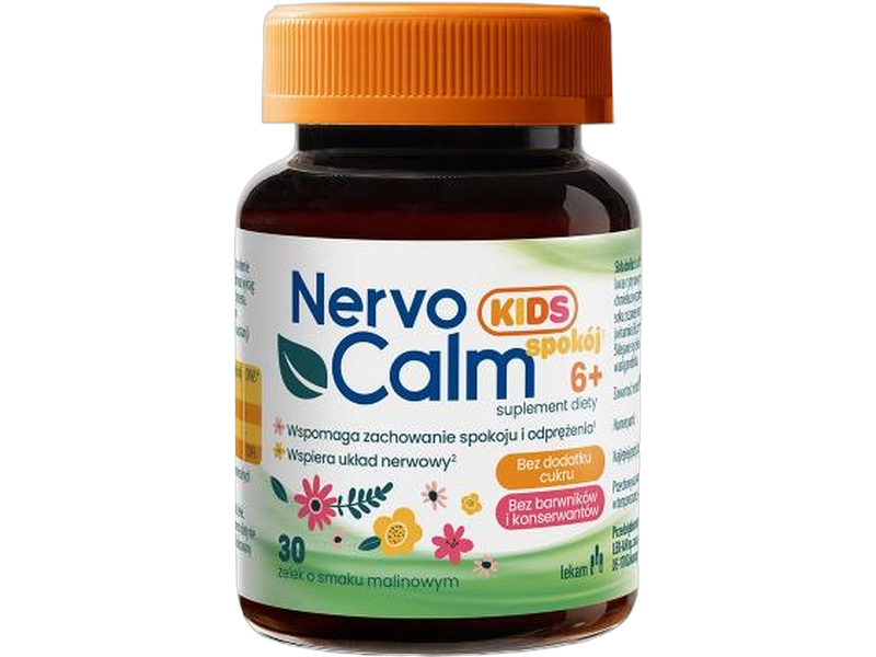 Nervo calm kids spokój, żelki