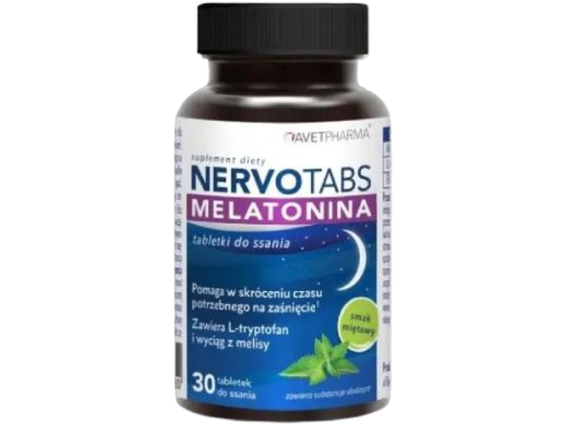 Nervotabs Melatonina, tabletki do ssania