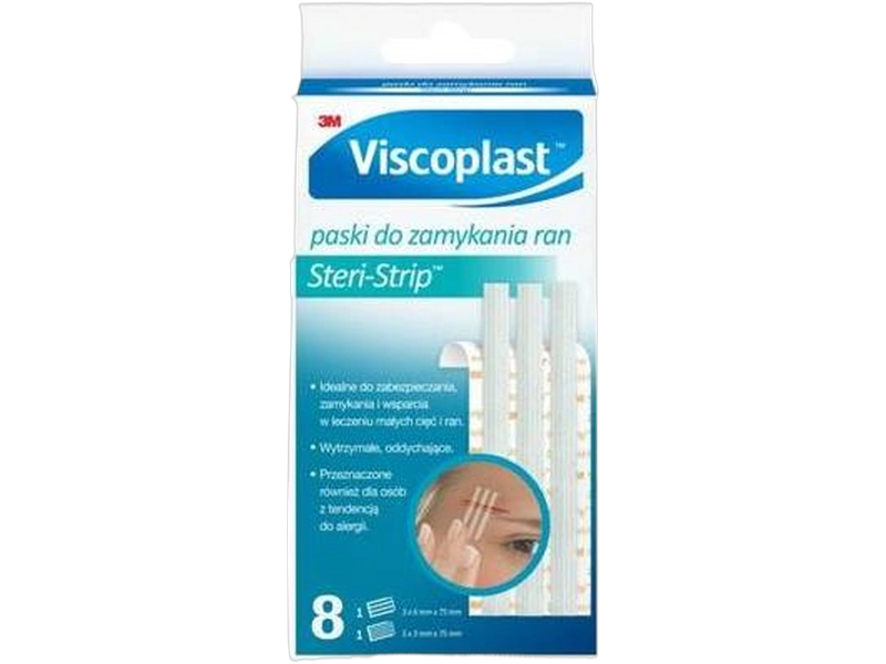 Nexcare Steri-Strips plastry do zamykania ran