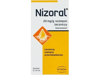 Zdjęcie produktu Nizoral leczniczy szampon przeciwłupieżowy, 20 mg/g