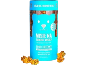 Zdjęcie produktu Noble Health Misie na zdrowe włosy, żelki