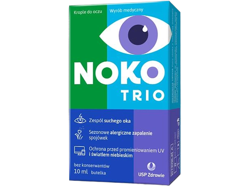 Noko Trio, krople do oczu