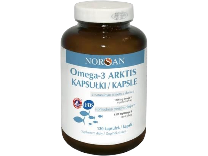 Norman Omega-3 Arktis, kapsułki, 1500 mg