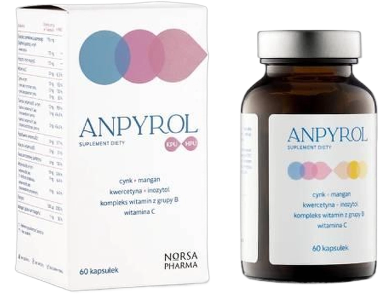 Norsa Pharma Anpyrol KPU/HPU, kapsułki