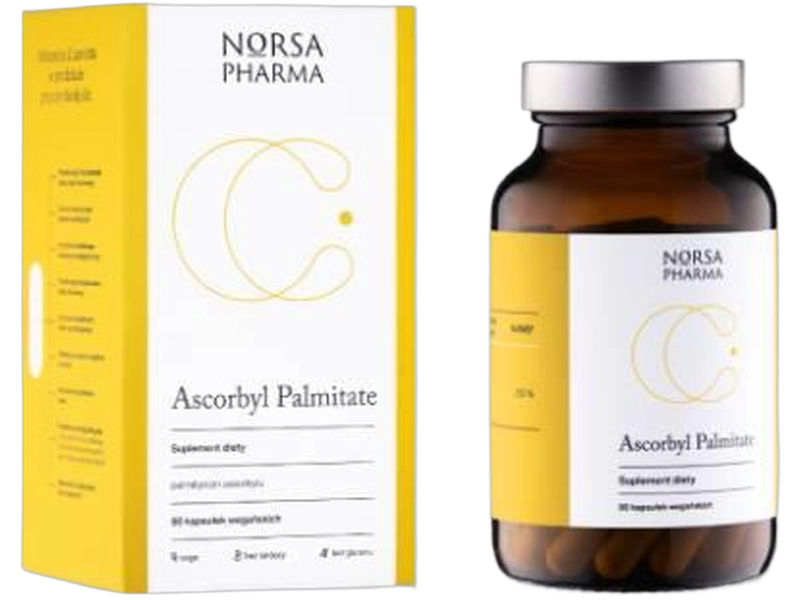 Norsa Pharma Ascorbyl palmitate witamina C, kapsułki, 200 mg