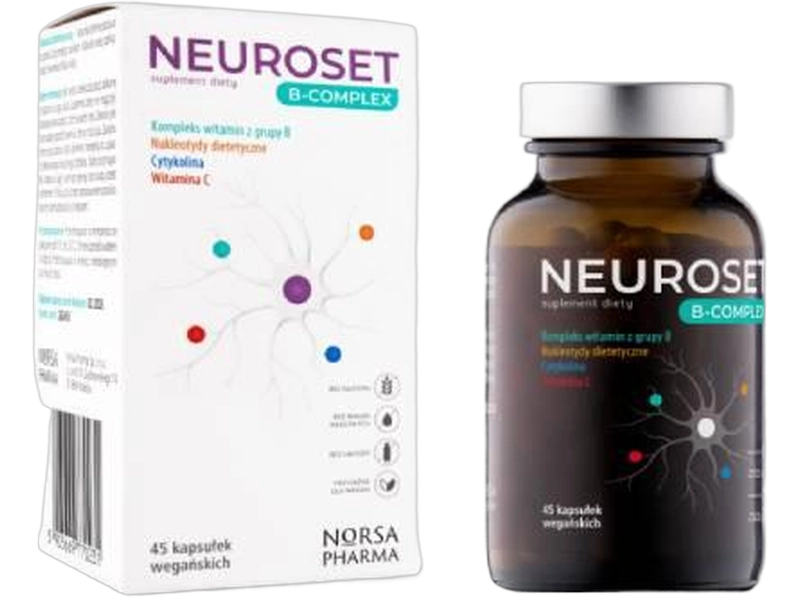 Norsa Pharma Witaminy B neuroset B-Complex, kapsułki