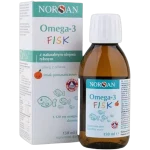 Norsan dla dzieci Omega-3 Kids, smak pomarańczowy, płyn