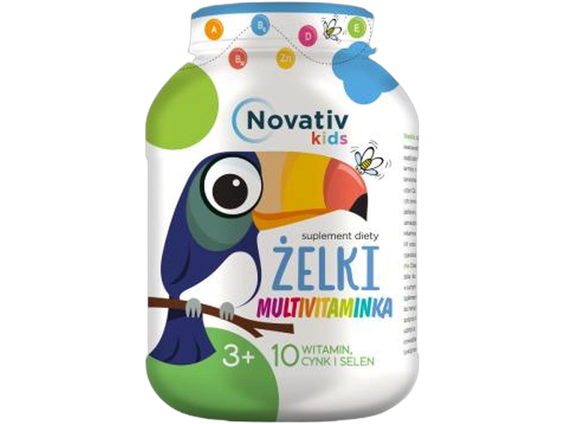 Novativ Kids multivitaminka, żelki