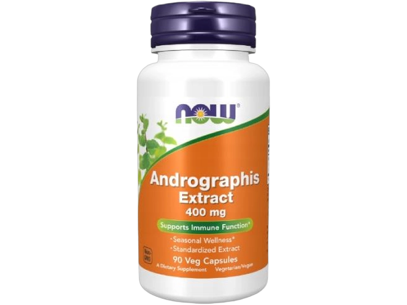 Now Foods Andrographis extract, kapsułki, 400 mg
