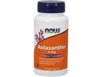 Zdjęcie produktu Now Foods Astaxanthin astaksantyna, kapsułki, 4 mg