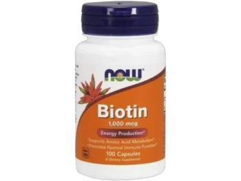 Zdjęcie produktu Now Foods Biotin, kapsułki, 1000 µg