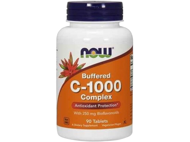 Now Foods Buffered C-1000 complex, tabletki, 1000 mg