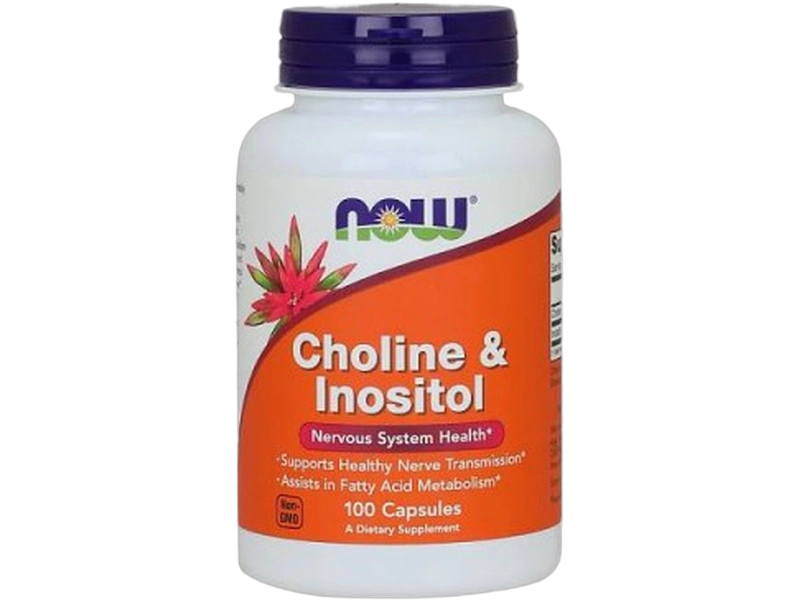 Now Foods Choline inositol, kapsułki