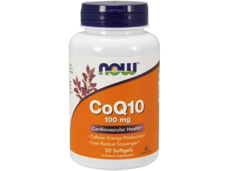 Now Foods CoQ10 + witamina E, kapsułki miękkie