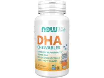 Zdjęcie produktu Now Foods DHA dla dzieci, kapsułki do żucia