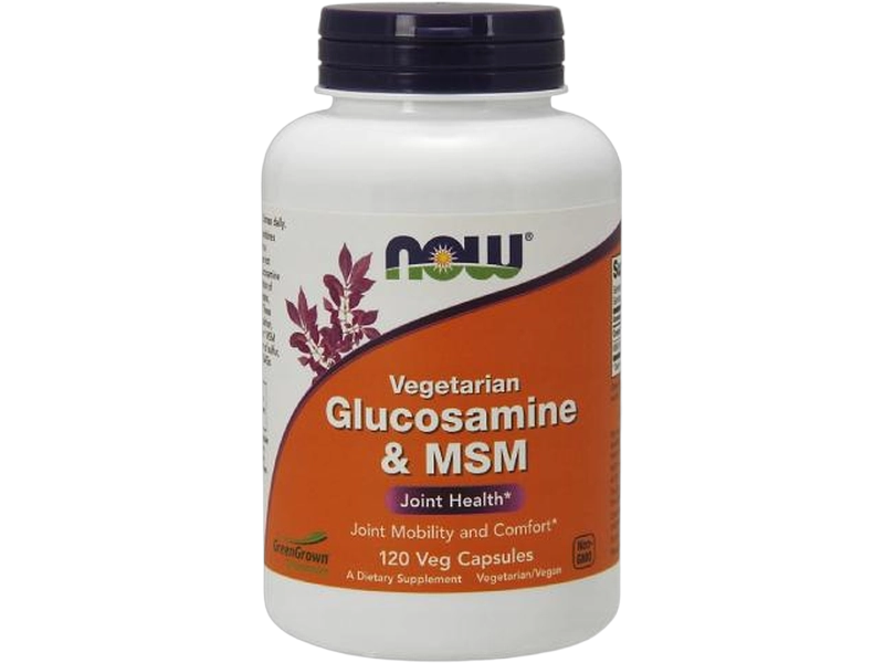 Now Foods Glucosamine MSM, kapsułki