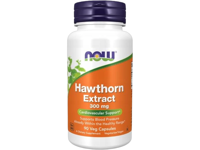 Now Foods Hawthorn extract ekstrakt z głogu, kapsułki, 300 mg
