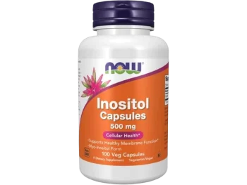 Now Foods Inositol capsules, kapsułki, 500 mg