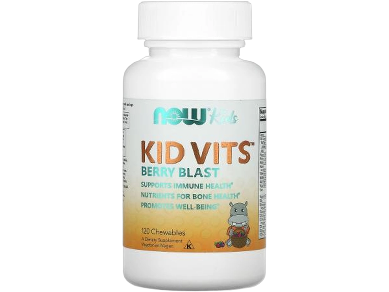 Now Foods Kid Vits witaminy i minerały dla dzieci, tabletki do żucia