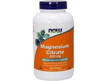 Zdjęcie produktu Now Foods Magnesium Citrate, tabletki, 400 mg