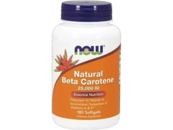 Zdjęcie produktu Now Foods naturalny beta karoten, kapsułki, 15 mg