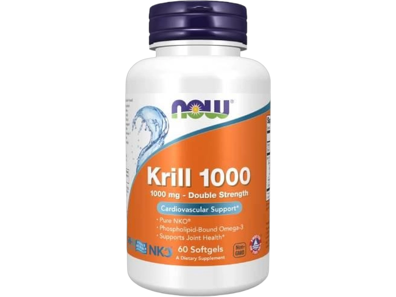 Now Foods Neptune krill, kapsułki, 1000 mg