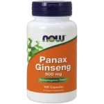 Now Foods Panax ginseng, kapsułki, 500 mg