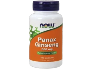 Zdjęcie produktu Now Foods Panax ginseng, kapsułki, 500 mg