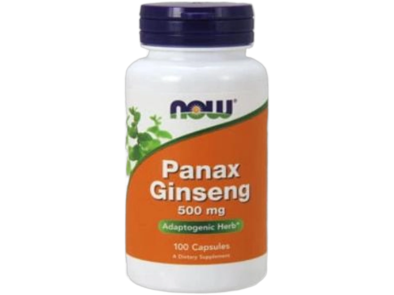 Now Foods Panax ginseng, kapsułki, 500 mg