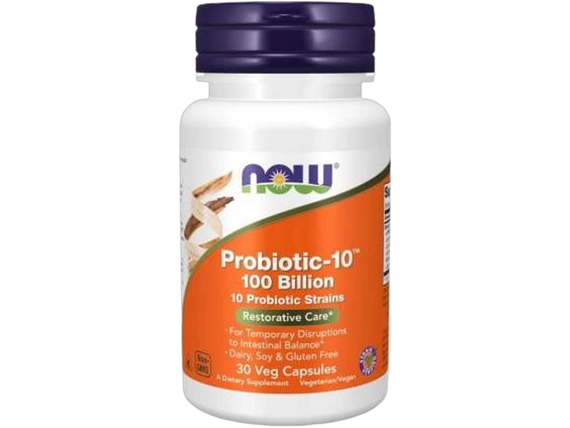 Now Foods Probiotic-10 100 Billion, kapsułki