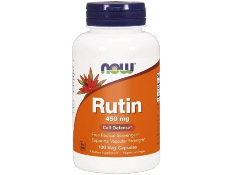 Now Foods Rutyna, kapsułki, 450 mg