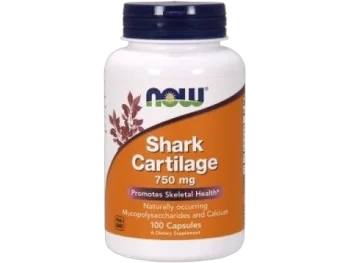 Zdjęcie produktu Now Foods Shark Cartilage chrząstka rekina, kapsułki, 750 mg