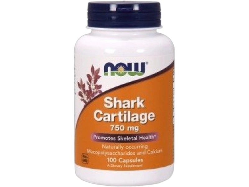 Now Foods Shark cartilage chrząstka rekina, kapsułki, 750 mg