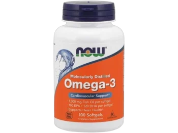 Zdjęcie produktu Now Omega-3, kapsułki
