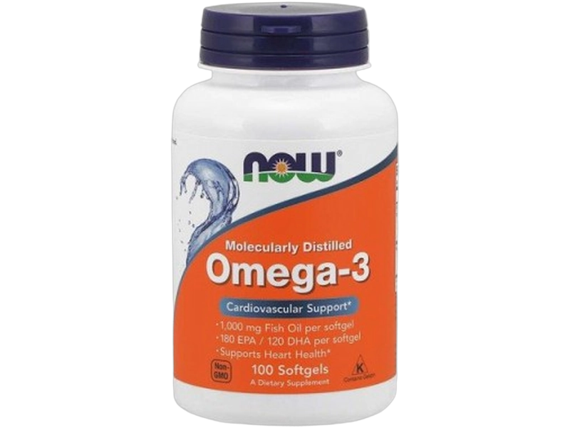Now Omega-3, kapsułki