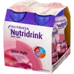 Nutridrink Juice Style, smak truskawkowy, płyn