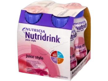 Nutridrink Juice style, smak truskawkowy, płyn