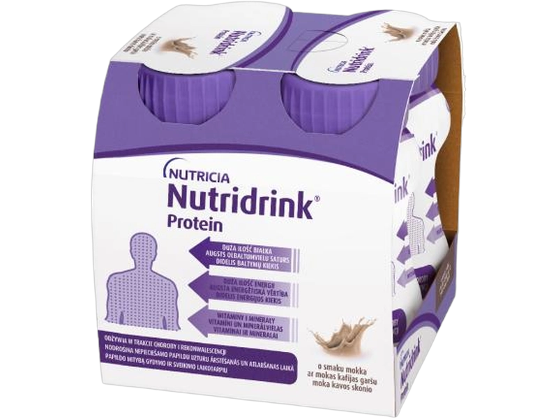 Nutridrink Protein preparat odżywczy, smak mokka, płyn
