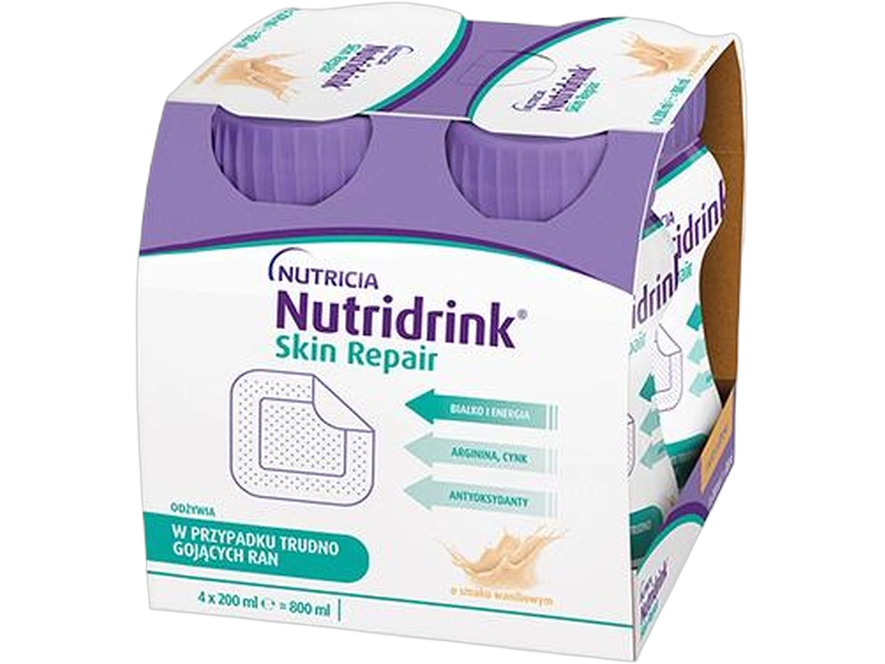 Nutridrink Skin repair, smak waniliowy, płyn