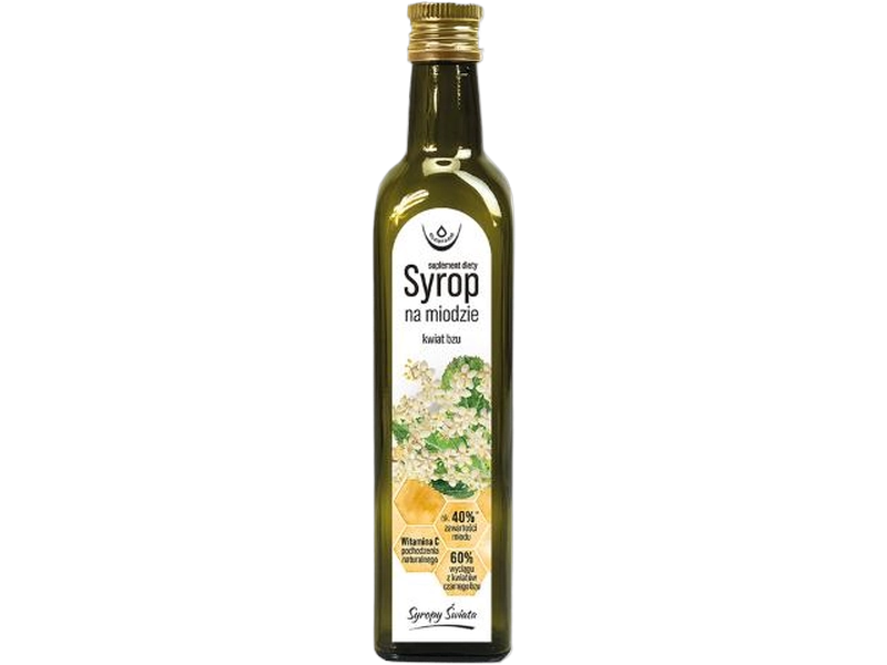 Oleofarm Syrop na miodzie kwiat bzu, 24 mg/20 ml