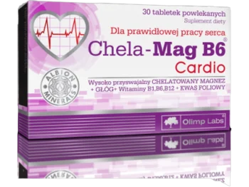 Zdjęcie produktu Olimp Chela-Mag B6 Cardio, tabletki
