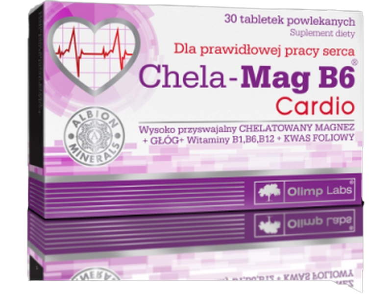 Olimp Chela-Mag B6 Cardio, tabletki powlekane