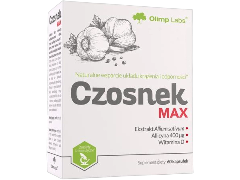 Olimp Czosnek MAX, kapsułki