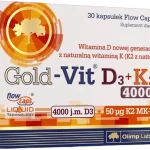 Olimp Gold-Vit D3+K2, kapsułki, 100 µg + 50 µg