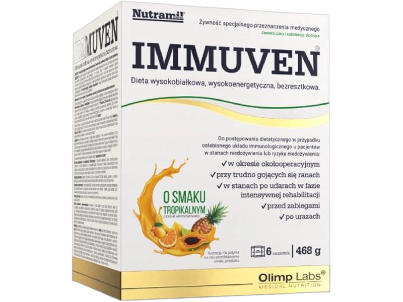 Olimp Labs Immuven, smak tropikalny, proszek