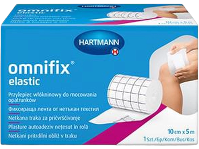 Omnifix Elastic przylepiec włókninowy do mocowania opatrunków 10 cm x 5 m