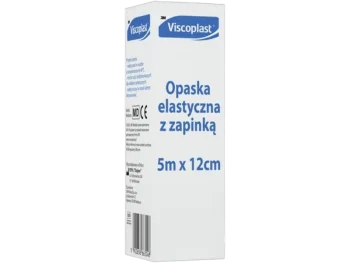 Zdjęcie produktu Viscoplast opaska elastyczna z zapinką, 5 m x 12 cm