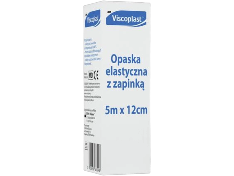 Opaska elastyczna z zapinką 5 m x 12 cm