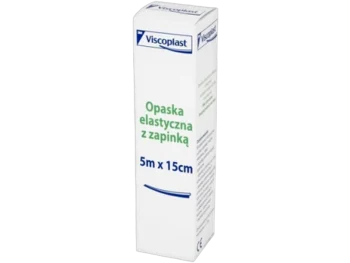 Zdjęcie produktu Viscoplast opaska elastyczna z zapinką, 5 m x 15 cm